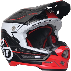 6D 2018 ATR-2 Circuit Full Face Helmet - Black